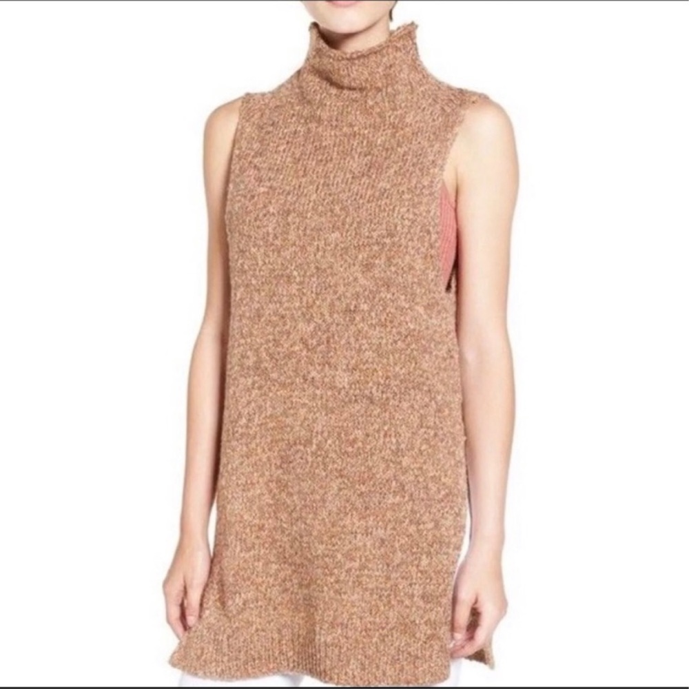 Marled Sleeveless Sweater